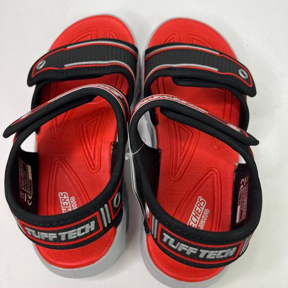Sketchers Boys Hypno-Splash Light Up Sandals New Size 2 #554 - Picture 4 of 11